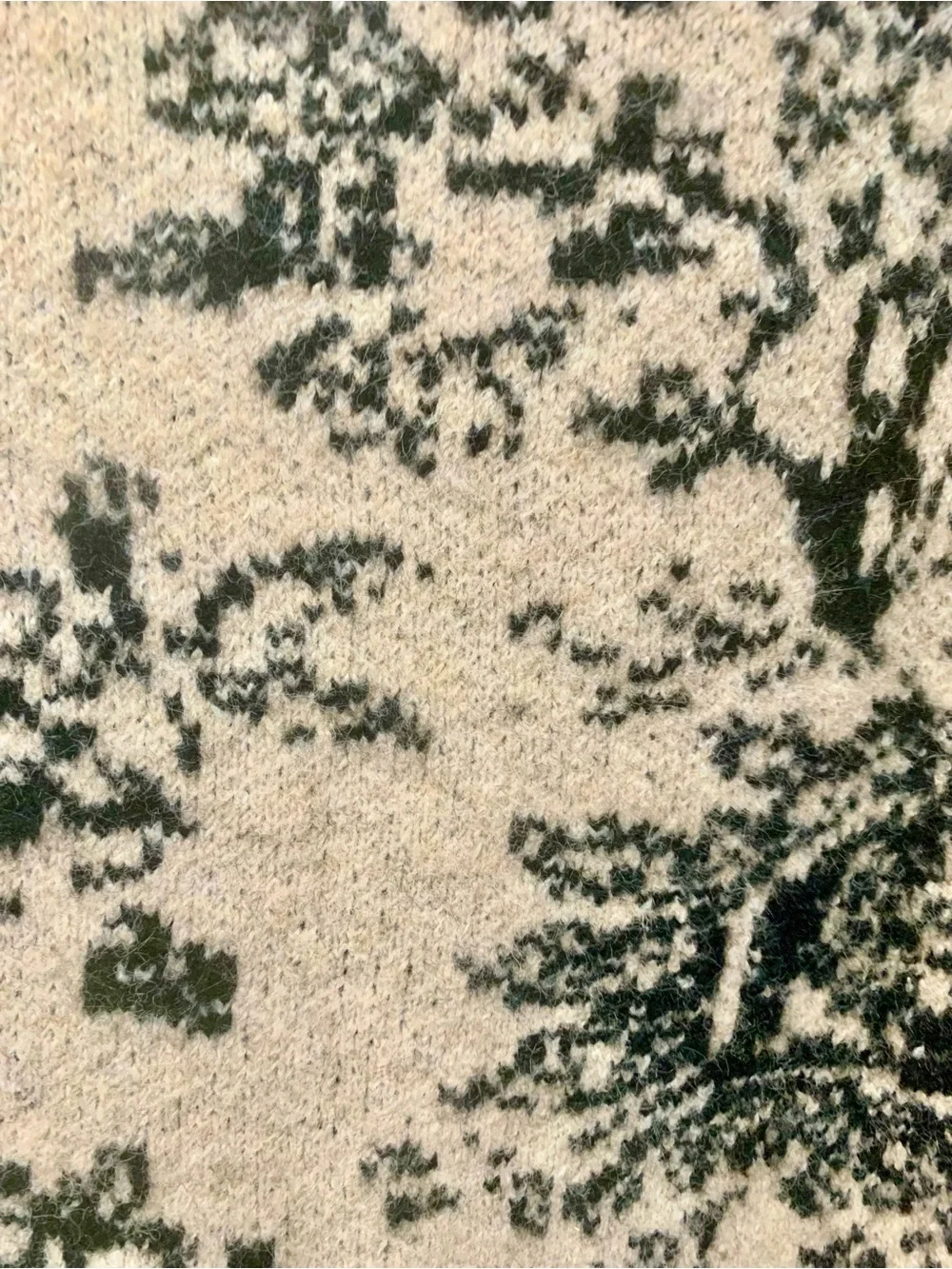 NKN Nekane Lune Floral Jacquard Sweater S/M